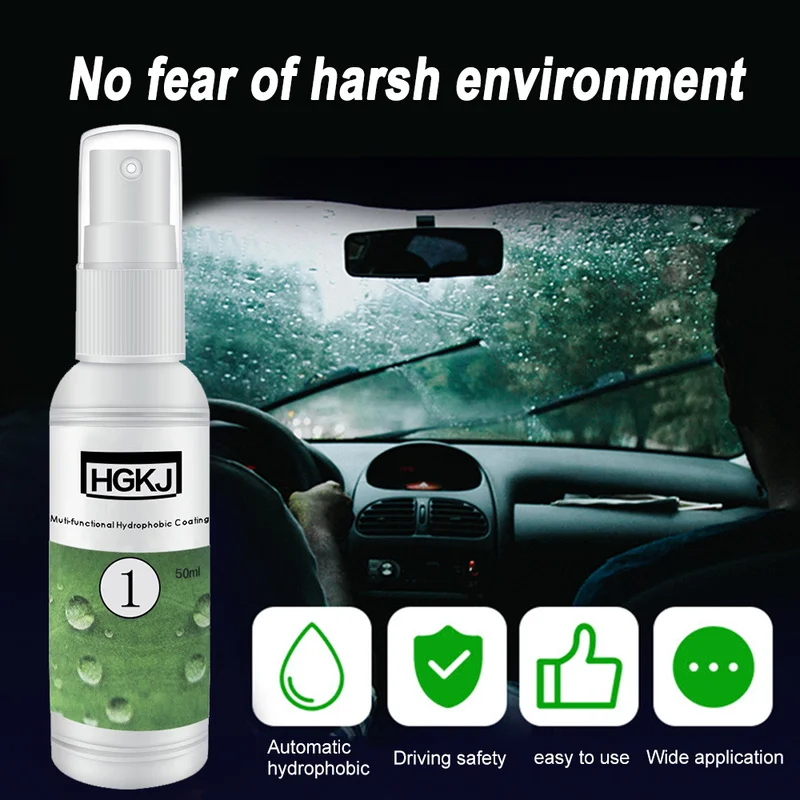 1PC HGKJ-1-50ml Car Nano-hydrophobic Coating Rainproof Agent Dropshipping 3-6 Months Lasting Auto Glass Cleaning Tool TSLM1
1PC HGKJ-1-50ml Car Nano-hydrophobic Coating Rainproof Agent Dropshipping 3-6 Months Lasting Auto Glass Cleaning Tool TSLM1