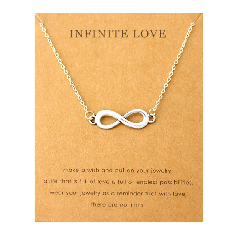 Infinity Love Pendant Necklaces Star Moon Mountain Heart Key Owls Thank You Necklace Graduation Best Friends Gift Women Jewelry
Infinity Love Pendant Necklaces Star Moon Mountain Heart Key Owls Thank You Necklace Graduation Best Friends Gift Women Jewelry
