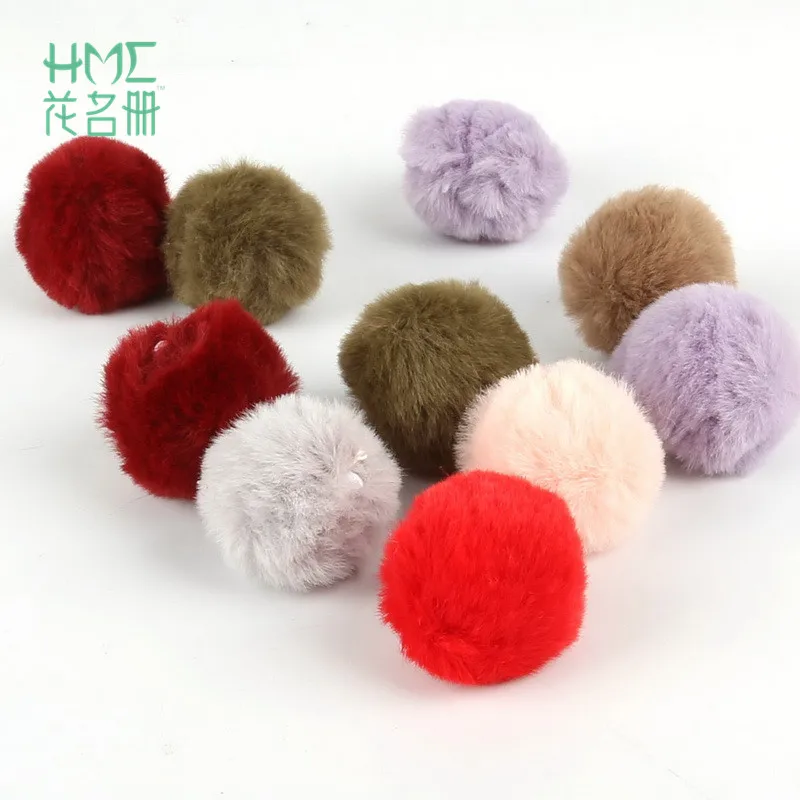18pcs 4cm Colorful Pompoms Faux Rabbit Fur Mini Fluffy Soft Pom Poms Ball Pendant Charm For DIY Jewelry Findings
18pcs 4cm Colorful Pompoms Faux Rabbit Fur Mini Fluffy Soft Pom Poms Ball Pendant Charm For DIY Jewelry Findings