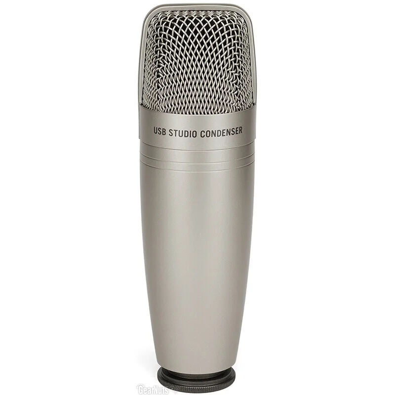 Конденсаторный микрофон Samson C01U Pro студийный USB с мониторингом в режиме реального