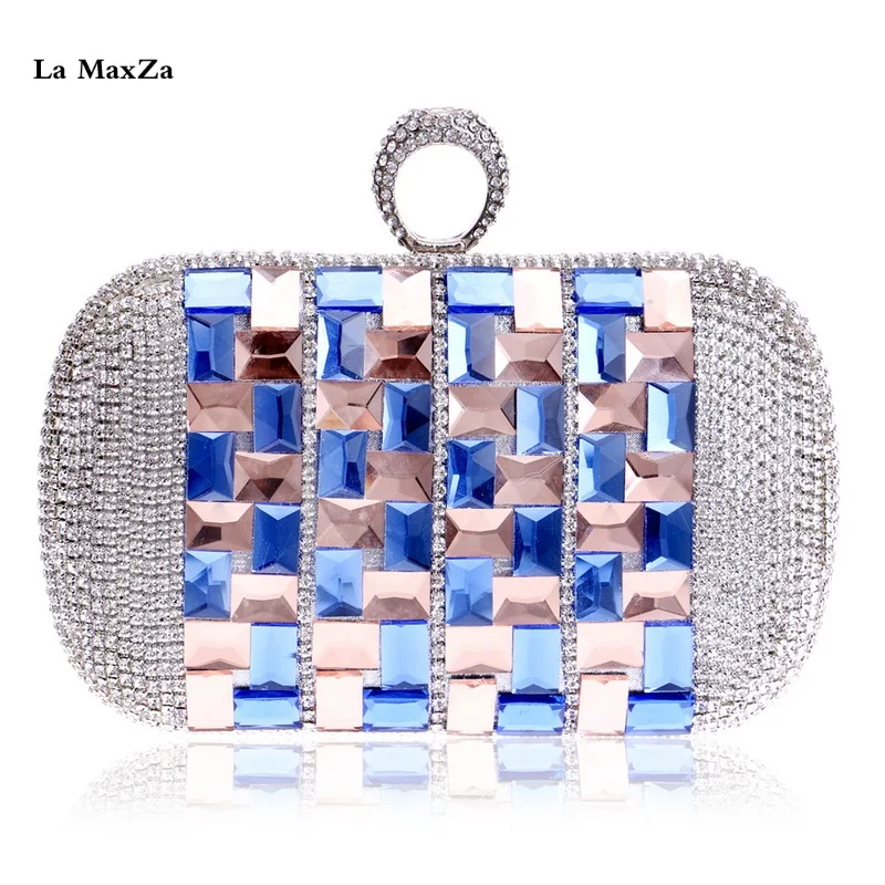 La MaxZa Fashion Lady Wedding Clutches High Quality Party Banquet Bag Trendy Designer Shoulder Bag Fashion Design Minaudiere
La MaxZa Fashion Lady Wedding Clutches High Quality Party Banquet Bag Trendy Designer Shoulder Bag Fashion Design Minaudiere