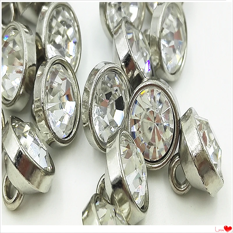 11MM/12MM/15MM20pcs Sewing Supplies transparent rhinestone decorative button, sweater, jacket,KID's clothing decorative buttons
11MM/12MM/15MM20pcs Sewing Supplies transparent rhinestone decorative button, sweater, jacket,KID's clothing decorative buttons