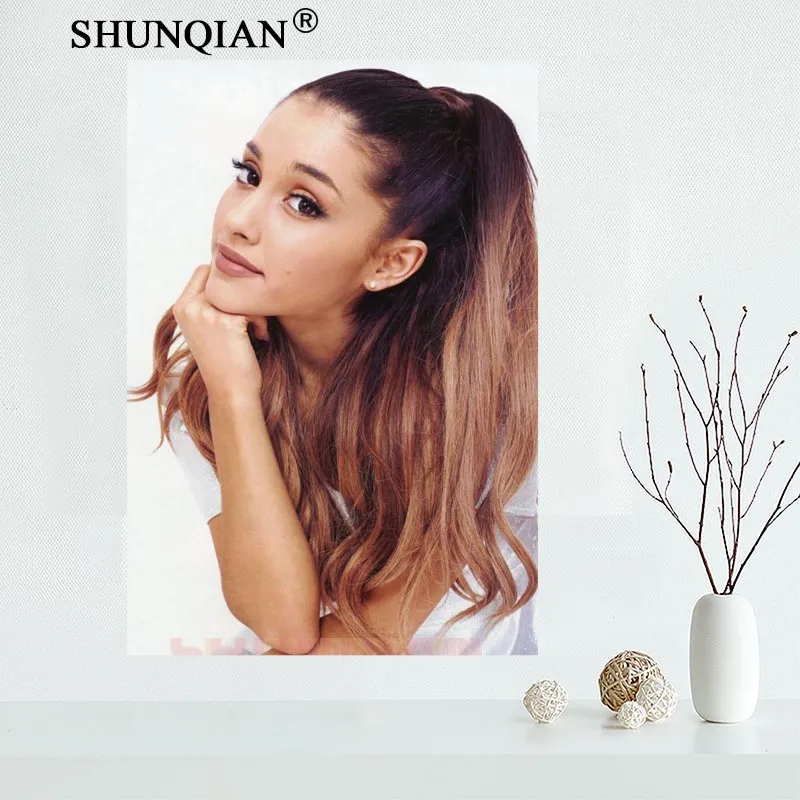 Custom Silk Poster Wall Decor Ariana Grande