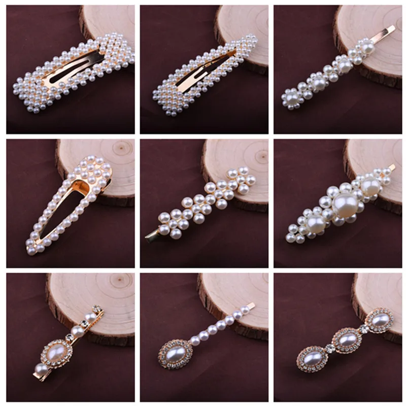 Korea pearl hair Clip Cute Elegant hair barrette 2019 Fashion Geometric hairpins wedding hair jewelry for women Drop Shipping
Korea pearl hair Clip Cute Elegant hair barrette 2019 Fashion Geometric hairpins wedding hair jewelry for women Drop Shipping