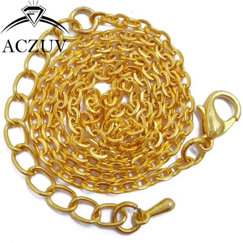 100pcs 20 to 80cm Gold Plated 2mm Flat Cable Metal Chain Necklaces Bracelets with Lobster Clasp Extender FCC004
100pcs 20 to 80cm Gold Plated 2mm Flat Cable Metal Chain Necklaces Bracelets with Lobster Clasp Extender FCC004