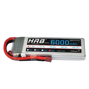 F-Cloud HRB RC LiPo Battery 7.4V 6000mAh 50C 100C 2S Bateria for Helicopter Quadcopter Airplane Boat Plane
F-Cloud HRB RC LiPo Battery 7.4V 6000mAh 50C 100C 2S Bateria for Helicopter Quadcopter Airplane Boat Plane