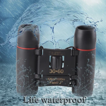 30X60 Zoom Mini Binoculars Telescope Folding Vision 126m/1000m hunting Folding Binoculars Telescope
30X60 Zoom Mini Binoculars Telescope Folding Vision 126m/1000m hunting Folding Binoculars Telescope