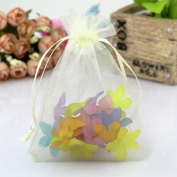 100pcs/lot Ivory Organza Bags Small Drawstring Gift Bag Wedding Boutique Gifts Jewelry Packaging Bags Cute Organza Pouches
100pcs/lot Ivory Organza Bags Small Drawstring Gift Bag Wedding Boutique Gifts Jewelry Packaging Bags Cute Organza Pouches