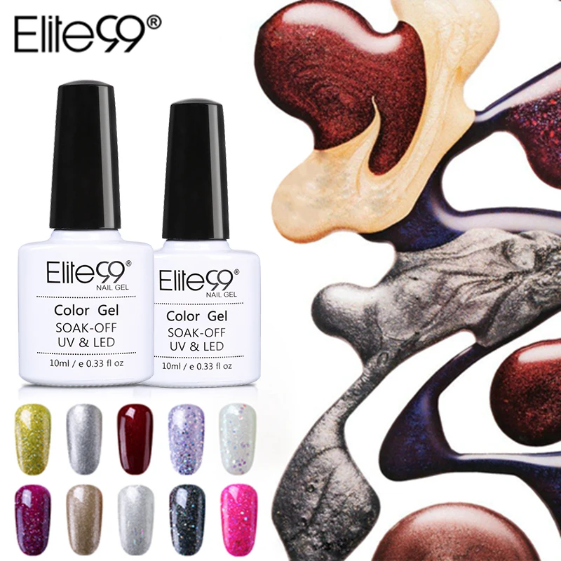 Elite99 10ml Pearl Glitter Color UV Gel Nail Polish Soak Off Polish Varnishes Top Base Coat Needed Nail Gelpolish All 24 Colors
Elite99 10ml Pearl Glitter Color UV Gel Nail Polish Soak Off Polish Varnishes Top Base Coat Needed Nail Gelpolish All 24 Colors