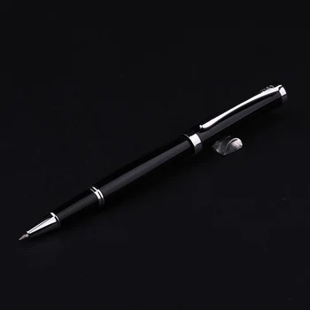 OASO S109 Fashion Smooth Black and Silver Clip Rollerball Pen 0.7mm Black Refill Metal Ballpoint Pens with Original Gift Case
OASO S109 Fashion Smooth Black and Silver Clip Rollerball Pen 0.7mm Black Refill Metal Ballpoint Pens with Original Gift Case