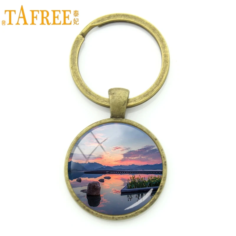 Брелок для ключей TAFREE с изображением тысячи островов и озера | Украшения