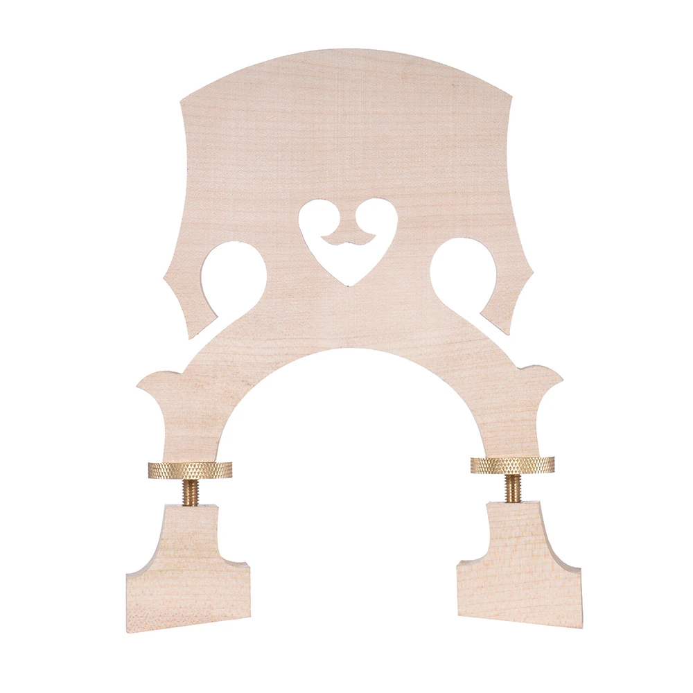 Standard Maple Bridge Replacement Part for 3/4 Size Double Bass Adjustable Upright Bass Bridge
Standard Maple Bridge Replacement Part for 3/4 Size Double Bass Adjustable Upright Bass Bridge