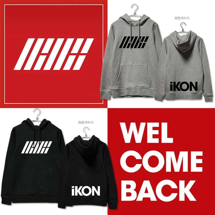iKON Sweatshirt Kpop iKON B.I Bobby Clothing iKON Welcome Back K-pop Hoodie Long Sleeved Winter Clothes iKON Printing Pullovers
iKON Sweatshirt Kpop iKON B.I Bobby Clothing iKON Welcome Back K-pop Hoodie Long Sleeved Winter Clothes iKON Printing Pullovers