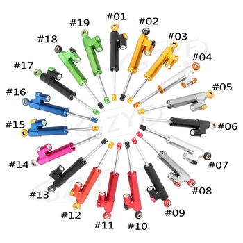 Universal CNC Motorbikes Steering Damper Stabilizer Safety Control for Suzuki Honda Yamaha Kawasaki Anodized Finish High Quality
Universal CNC Motorbikes Steering Damper Stabilizer Safety Control for Suzuki Honda Yamaha Kawasaki Anodized Finish High Quality
