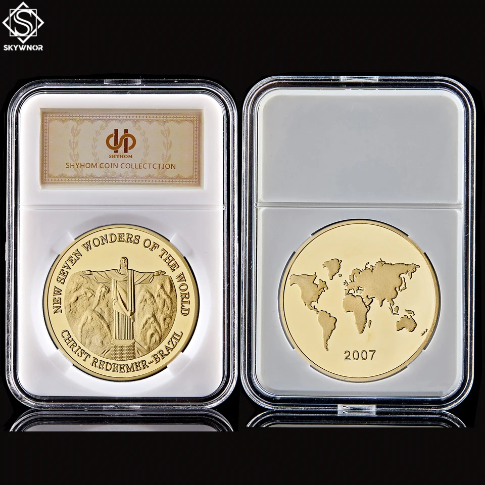 2017 Christ Redeemer God Protect Believer World New Seven Wonders Brazil Gold Coin Online For Collection 
2017 Christ Redeemer God Protect Believer World New Seven Wonders Brazil Gold Coin Online For Collection