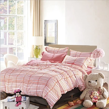 Fashion Pink Stripes/Geometric/Plaid/Printed/Letter Pattern Duvet Cover Bed Sheet Set 100%Cotton Girl Room Bedding Set
Fashion Pink Stripes/Geometric/Plaid/Printed/Letter Pattern Duvet Cover Bed Sheet Set 100%Cotton Girl Room Bedding Set