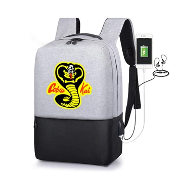 2018 Cobra Kai Multifunction USB Charging Travel Anti-Theft backpack American popular TV Backpacks Leisure For Teenager Mochila
2018 Cobra Kai Multifunction USB Charging Travel Anti-Theft backpack American popular TV Backpacks Leisure For Teenager Mochila