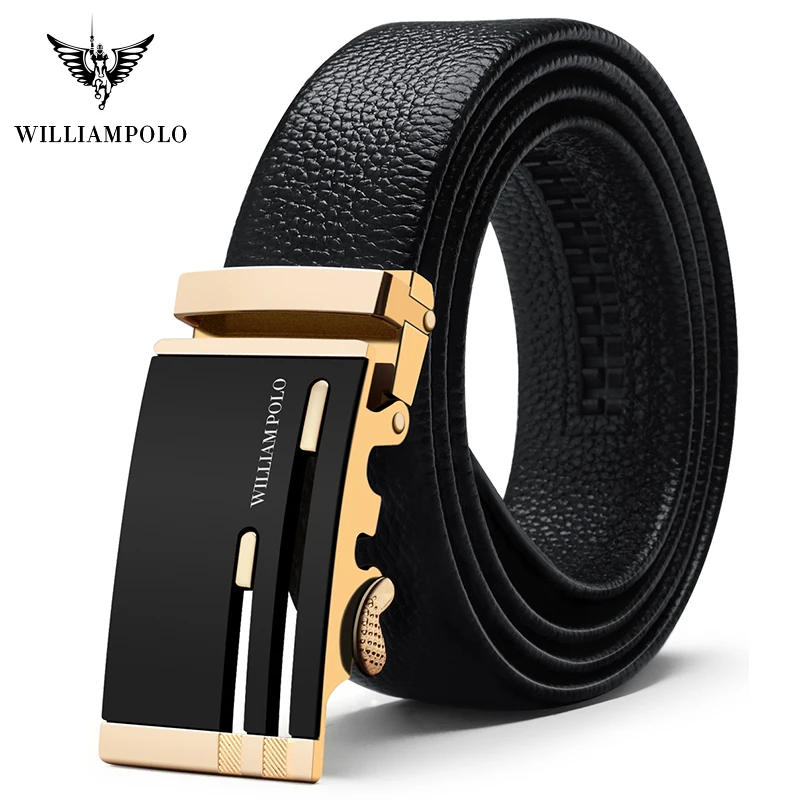 WILLIAMPOLO Luxury Brand 2019 New Mens Belt Cow Leather Belt Top Automatic Buckle Waist Belt Genuine Leather Belts For Men
WILLIAMPOLO Luxury Brand 2019 New Mens Belt Cow Leather Belt Top Automatic Buckle Waist Belt Genuine Leather Belts For Men