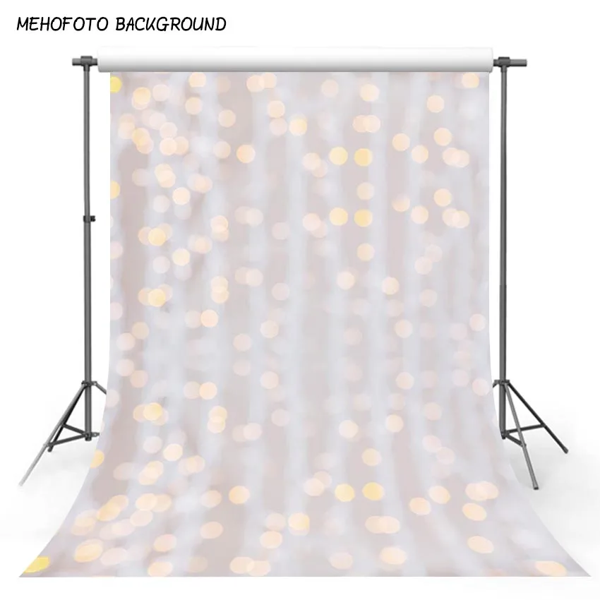 MEHOFOTO Photography Backdrop Glitter Light Bokeh yellow Dots Portrait Baby Photo Backdrop Custom Backgrounds For Photo Studio
MEHOFOTO Photography Backdrop Glitter Light Bokeh yellow Dots Portrait Baby Photo Backdrop Custom Backgrounds For Photo Studio