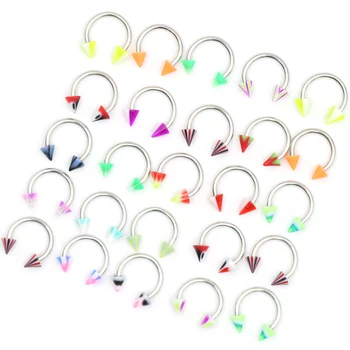 Fake Piercing Nose Septum Ring 5Pcs Stainless Acrylic Lip Eyebrow Rings Hoop Horseshoe Earrings Piercings Women Men Accessories
Fake Piercing Nose Septum Ring 5Pcs Stainless Acrylic Lip Eyebrow Rings Hoop Horseshoe Earrings Piercings Women Men Accessories