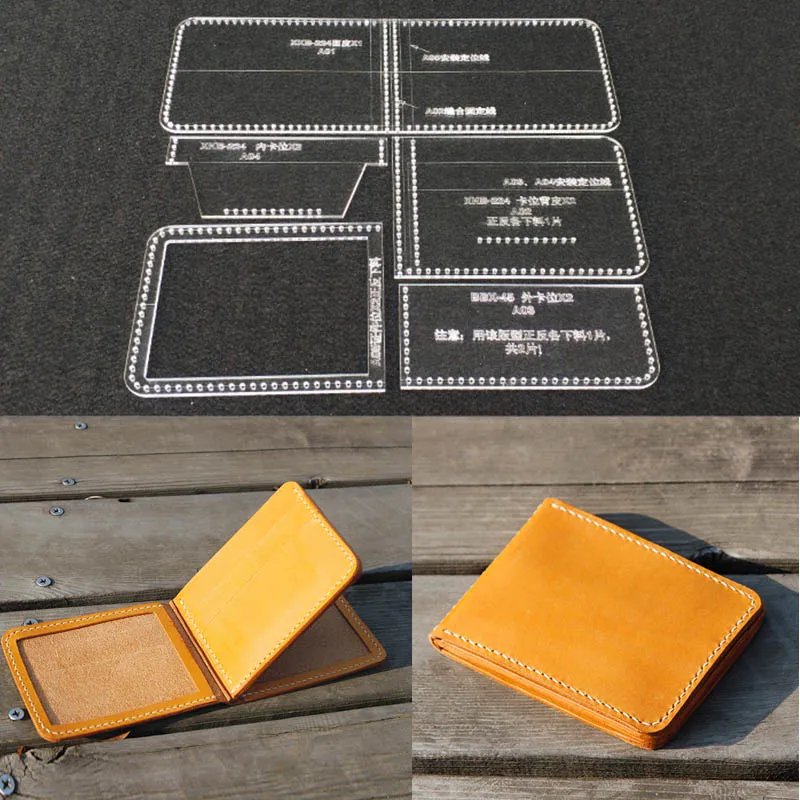 Acrylic Stencil Laser Cut Template Pattern Tool For DIY Wallet Leather Craft Sewing Pattern Sewing stencils 10.5x8x1.5cm
Acrylic Stencil Laser Cut Template Pattern Tool For DIY Wallet Leather Craft Sewing Pattern Sewing stencils 10.5x8x1.5cm