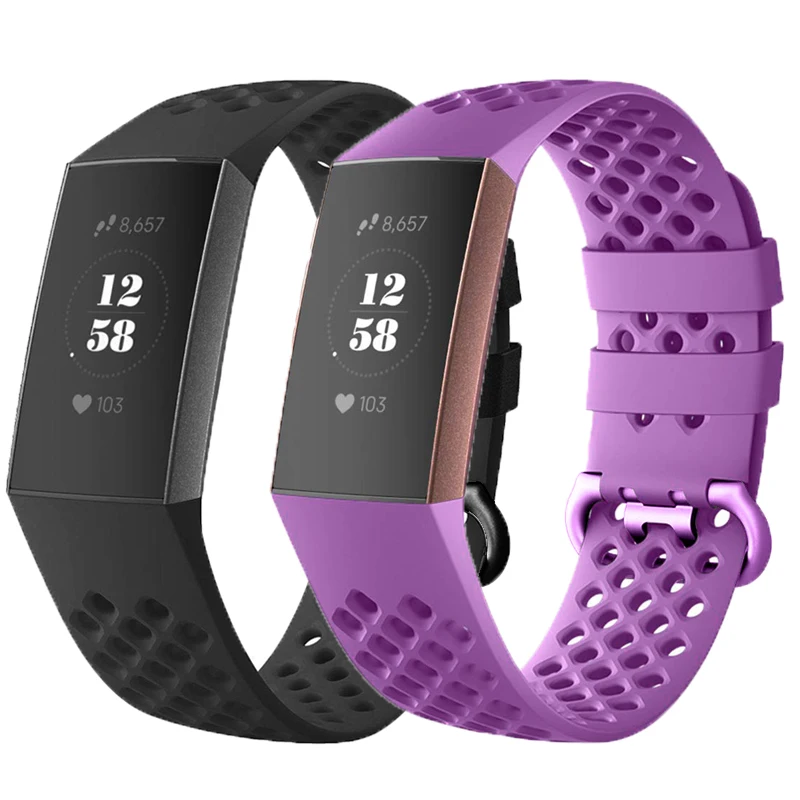 Силиконовый ремешок для часов Fitbit Charge 4 на запястье мужчин и женщин мужской