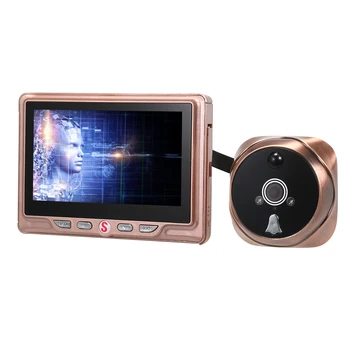 4.3inch Night Visible Peephole Viewer Doorbell Battery Operated(External) Door Viewer 120 Degree Angles Door Bell Ring
4.3inch Night Visible Peephole Viewer Doorbell Battery Operated(External) Door Viewer 120 Degree Angles Door Bell Ring