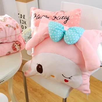 Plush 1pc 150cm soft Melody bowknot vehicle office cushion + blanket stuffed toy romantic gift for baby
Plush 1pc 150cm soft Melody bowknot vehicle office cushion + blanket stuffed toy romantic gift for baby