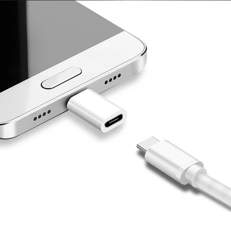 10 шт. кабель Type c на Micro USB для телефона Android адаптер C быстрое зарядное устройство
