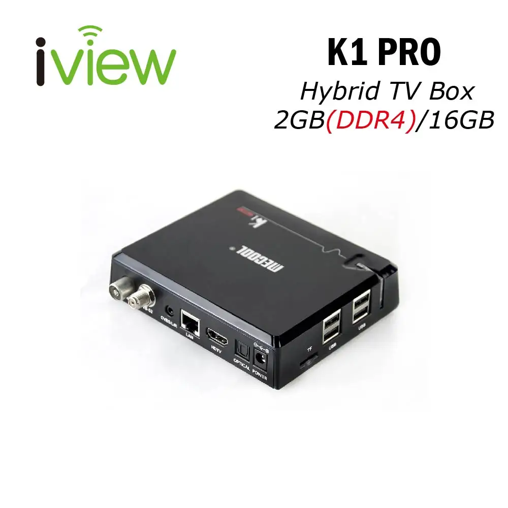 K1 PRO Android TV Box DVB-S2 DVB-T2 Amlogic S905D четырехъядерный процессор 2 Гб DDR4 16 Flash 4G + 5G WiFi 4K Netflix |