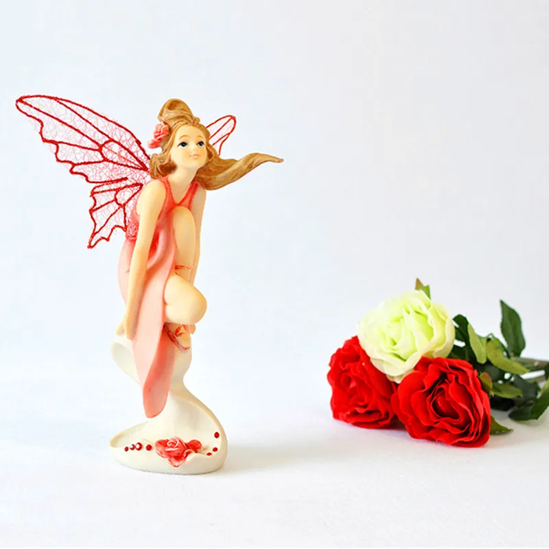 European Style Delicacy Rose Flower Faerie Angel Colophony Crafts Sculpture Creative Home Furnishing Articles G1963
European Style Delicacy Rose Flower Faerie Angel Colophony Crafts Sculpture Creative Home Furnishing Articles G1963