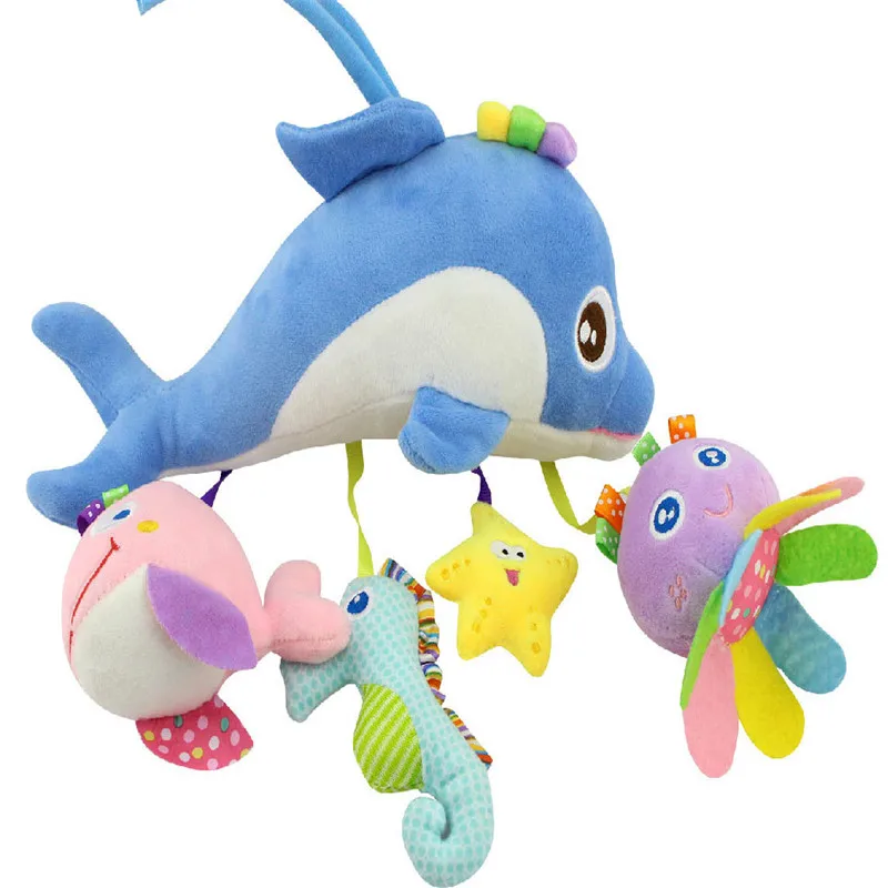 Colorful Baby Hanging Rattles Creative Soft Plush Stuffed Sea Animal Toys For Children Fish Bird Bell Baby Stroller Hanging Toy
Colorful Baby Hanging Rattles Creative Soft Plush Stuffed Sea Animal Toys For Children Fish Bird Bell Baby Stroller Hanging Toy
