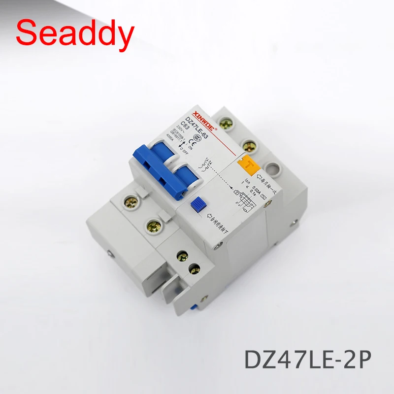 DZ47LE Residual current circuit breaker with surge protector RCBO samll MCB RCCB with Lightning protection
DZ47LE Residual current circuit breaker with surge protector RCBO samll MCB RCCB with Lightning protection