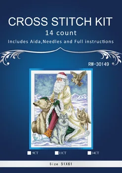santa bird and wolf chinese Stitch,DIY 14CT similar DMC Cross Stitch,Sets For Embroidery Kits Counted Cross-Stitching
santa bird and wolf chinese Stitch,DIY 14CT similar DMC Cross Stitch,Sets For Embroidery Kits Counted Cross-Stitching