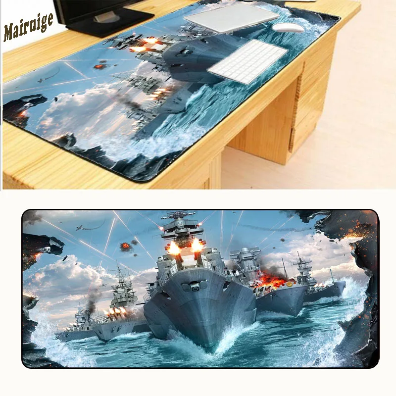 Mairuige Free Shipping Warship World Game Design Game Large Mouse Pad, Rubber Rectangular Laptop Mat, Decorate Your Desk
Mairuige Free Shipping Warship World Game Design Game Large Mouse Pad, Rubber Rectangular Laptop Mat, Decorate Your Desk