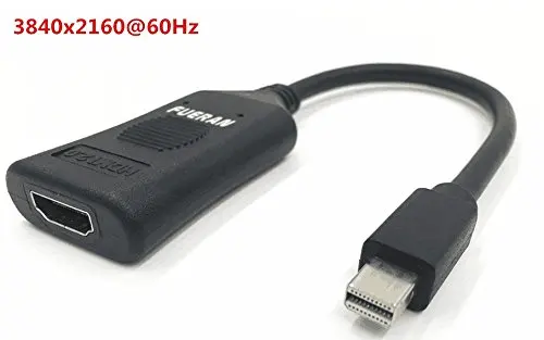 HDMI Adapter - Active Mode DisplayPort to HDMI Male to Female Adapter Supports Ultra High Definition Six Screen Outp 4K@ 60Hz
HDMI Adapter - Active Mode DisplayPort to HDMI Male to Female Adapter Supports Ultra High Definition Six Screen Outp 4K@ 60Hz