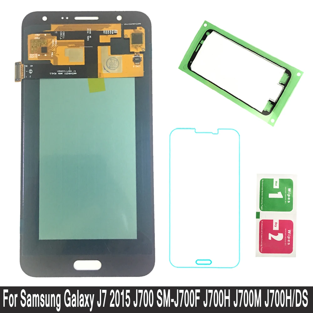 Super Amoled LCD For Samsung Galaxy J7 2015 J700 J700F J700H Display Touch Screen Digitizer Assembly Replacement J700 LCD
Super Amoled LCD For Samsung Galaxy J7 2015 J700 J700F J700H Display Touch Screen Digitizer Assembly Replacement J700 LCD