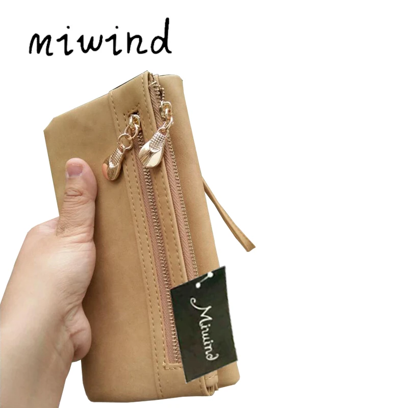 2018 Fashion Women Wallet Elegant Dull Polish Leather Wallets 2 Zippers Hasp Clutch Female Leather Wallet Women Purses C2244/l
2018 Fashion Women Wallet Elegant Dull Polish Leather Wallets 2 Zippers Hasp Clutch Female Leather Wallet Women Purses C2244/l