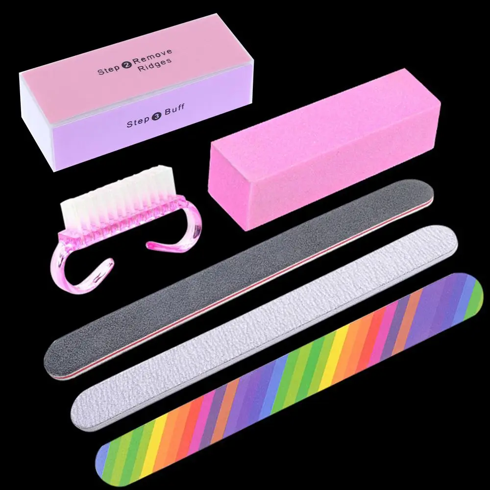 6PC/Set Nail Art Buffer File Block Brush Nail UV Gel Polish Tools Medicure Pedicure Buffing Sanding Polish DIY Nail Beauty Tool
6PC/Set Nail Art Buffer File Block Brush Nail UV Gel Polish Tools Medicure Pedicure Buffing Sanding Polish DIY Nail Beauty Tool