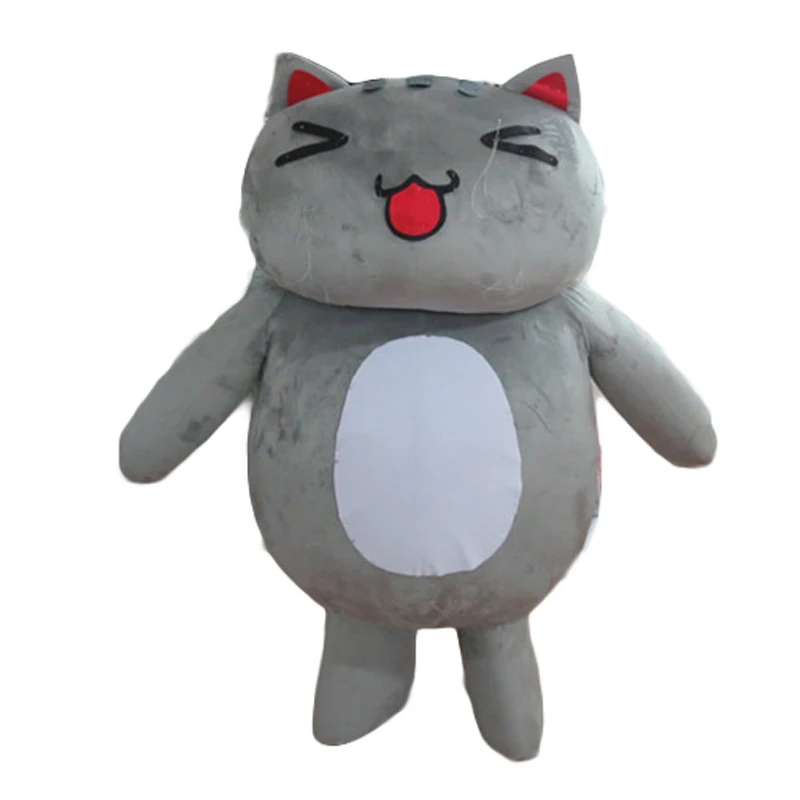 Cartoon grey cat Mascot Costume animal cosply mascotte theme fancy dress costume for Halloween party
Cartoon grey cat Mascot Costume animal cosply mascotte theme fancy dress costume for Halloween party