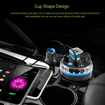 4 USB Car Charger Quick Charge Fast Car USB Charger For iPhone Xiaomi Mobile Phone 2 Port Cigarette Lighter Socket Splitter
4 USB Car Charger Quick Charge Fast Car USB Charger For iPhone Xiaomi Mobile Phone 2 Port Cigarette Lighter Socket Splitter