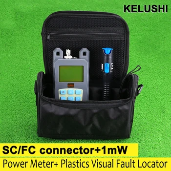 Handheld fiber Optical Power Meter Optical Fiber Power +1mW 5KM red laser source Visual Fault Locator Fiber Optic Cable Tester
Handheld fiber Optical Power Meter Optical Fiber Power +1mW 5KM red laser source Visual Fault Locator Fiber Optic Cable Tester