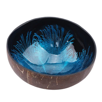 Creative Natureal Coconut Bowl Ink Creative Ornament Storage Bowl Eco Friendly Soup Salad Noodle Storage Section Coconut Bowl
Creative Natureal Coconut Bowl Ink Creative Ornament Storage Bowl Eco Friendly Soup Salad Noodle Storage Section Coconut Bowl