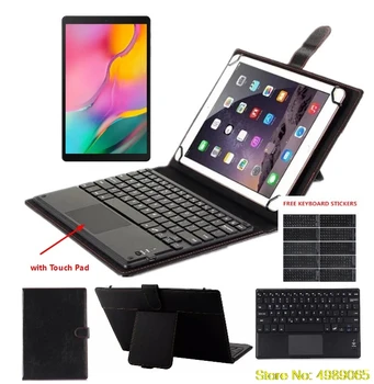 For Samsung Galaxy Tab A 10.1 2019 SM-T510 SM-T515 10.1 inch Tablet Bluetooth Touchpad Keyboard Suitable _Free Keyboard Stickers
For Samsung Galaxy Tab A 10.1 2019 SM-T510 SM-T515 10.1 inch Tablet Bluetooth Touchpad Keyboard Suitable _Free Keyboard Stickers