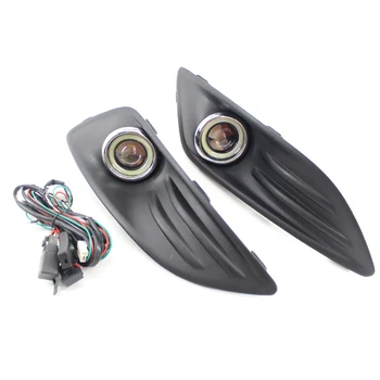 2013-2016 For Ford Fiesta Front Bumper Fog Light Cover Grille + Convex Mirror White Angel Eyes Lamp Kit Car Styling
2013-2016 For Ford Fiesta Front Bumper Fog Light Cover Grille + Convex Mirror White Angel Eyes Lamp Kit Car Styling