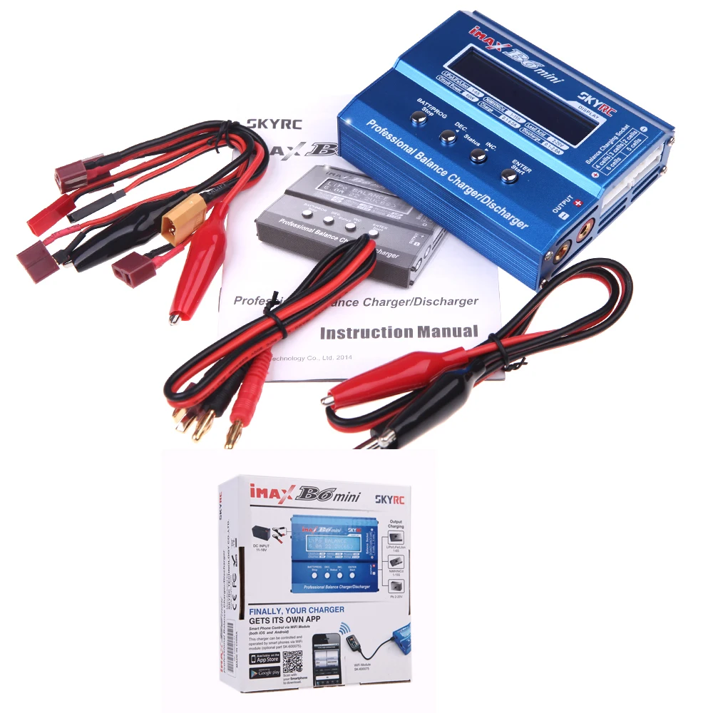 Hot Sale Original 60W iMAX B6 Mini Professional Lipo Battery Balance Charger Discharger for RC Lipo Battery Charging
Hot Sale Original 60W iMAX B6 Mini Professional Lipo Battery Balance Charger Discharger for RC Lipo Battery Charging