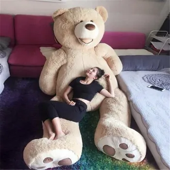 160/260cm Giant Teddy Bear Plush Stuffed Toy DIY Unfilled Teddy Bear Coat Soft Cute Bear Doll Bear Skin Birthday Girlfriend Gift
160/260cm Giant Teddy Bear Plush Stuffed Toy DIY Unfilled Teddy Bear Coat Soft Cute Bear Doll Bear Skin Birthday Girlfriend Gift