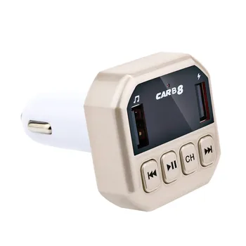 Bluetooth Car FM Transmitter Wireless Handsfree Kit MP3 Music Player Support TF Card Dual USB 3.1A FM Charger Modulator
Bluetooth Car FM Transmitter Wireless Handsfree Kit MP3 Music Player Support TF Card Dual USB 3.1A FM Charger Modulator