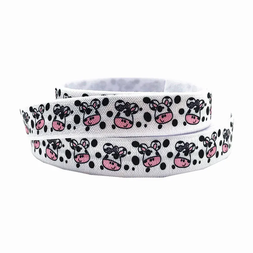 10yard Cow pattern print fold over elastic white FOE ribbon DIY Sewing Hairbows Gift Wrapping handmade material 16mm
10yard Cow pattern print fold over elastic white FOE ribbon DIY Sewing Hairbows Gift Wrapping handmade material 16mm