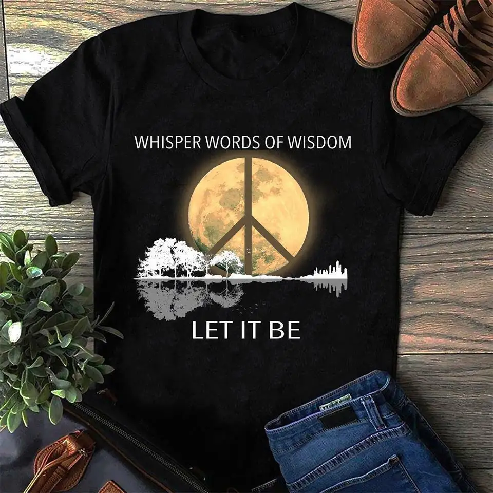 Whisper Words Of Wisdom T Shirt Guitar Peace Symbol Cotton Black Men M-3XL Whisp Cool Casual pride t shirt men Unisex Fashion
Whisper Words Of Wisdom T Shirt Guitar Peace Symbol Cotton Black Men M-3XL Whisp Cool Casual pride t shirt men Unisex Fashion